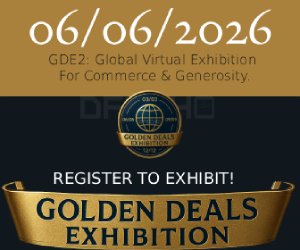 Exhibit at the world's #1 Virtual Exhibition for Commerce & Generosity..
