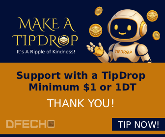 TipDrop starting at $1 or 1DT to support FaithLine