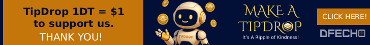 TipDrop starting from 1DT = $1 to support Buzz and Gist