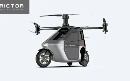 Rictor Skyrider X1 - The World's First Flying Motorcycle is Ready to Take Off