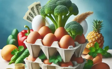 Rising Egg Prices, Healthy Living and Creative Substitutes