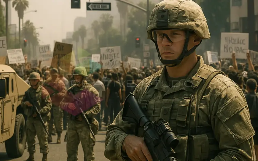 LA tensions escalate: National Guard Deployed against protesters