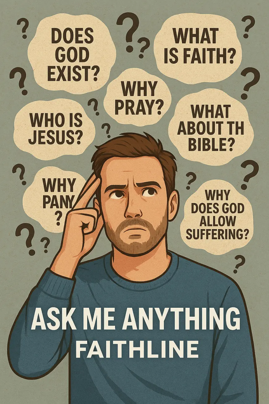 FaithLine: Ask Me Anything on Dfecho—Anonymously