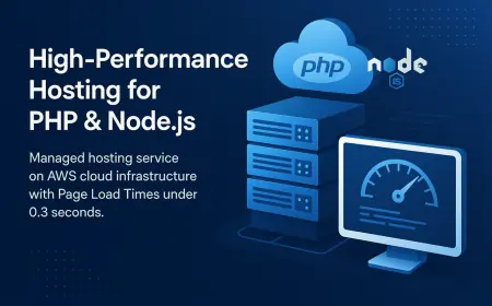 High-Performance Hosting for PHP & Node.js