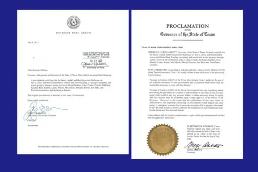 Hill Country Flooding: Governor Abbott Issues Disaster Declaration For 15 Counties