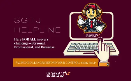 Facing challenges beyond your control?  SGTJ is Here For All in every challenge