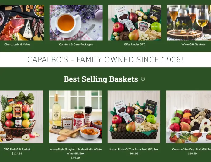 Capalbo's: Gourmet gift baskets that make every occasion unforgettable