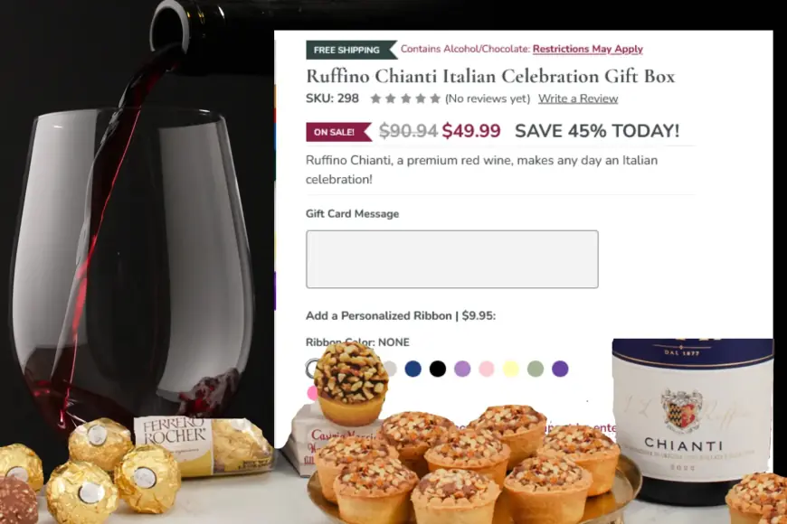 Get Ruffino Chianti Italian Celebration Gift Box For Only $49.99 - Save 45%
