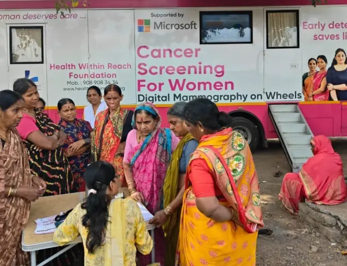 AI-Powered Mobile Clinics Revolutionize Breast Cancer Screening in Rural India