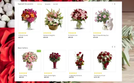 JustFlowers - Premier Fresh Flower Delivery Services In The U.S. And Canada