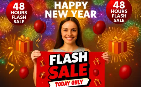 The New Year 48-Hour Flash Sale is here