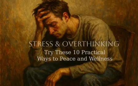 Stress & Overthinking: Try These 10 Practical Ways to Peace and Wellness