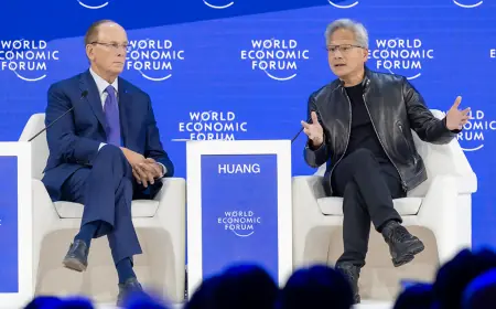 NVIDIA at the World Economic Forum Davos: Vision for AI as the Largest Infrastructure Buildout in Human History