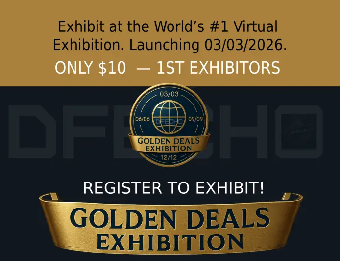 Register to Exhibit at the 1st Virtual Golden Deals Exhibition — Launching 03/03/2026