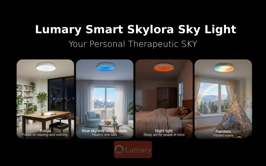 Lumary Smart Skylora Sky Light:  Get Your Personal Therapeutic SKY Today