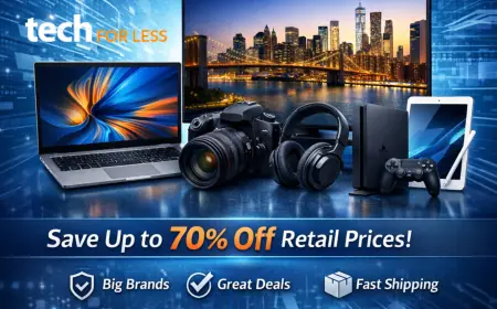 TechForLess: Your Trusted Partner for High‑quality New, Open‑box, and Refurbished Electronics