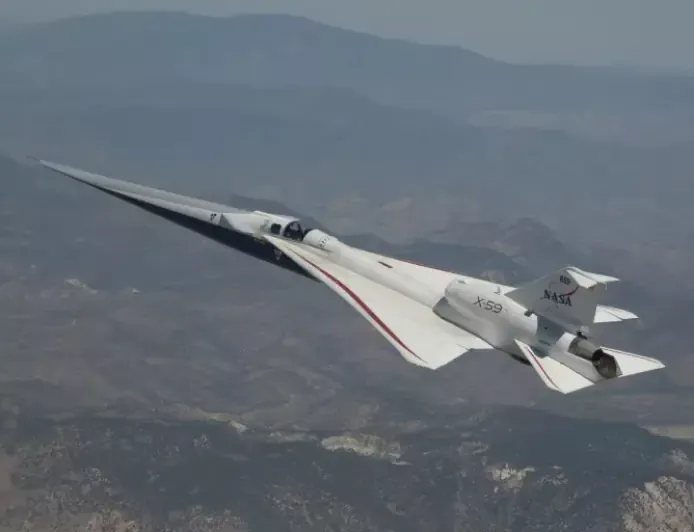 NASA’s X-59 Prepares for First Supersonic Flight  