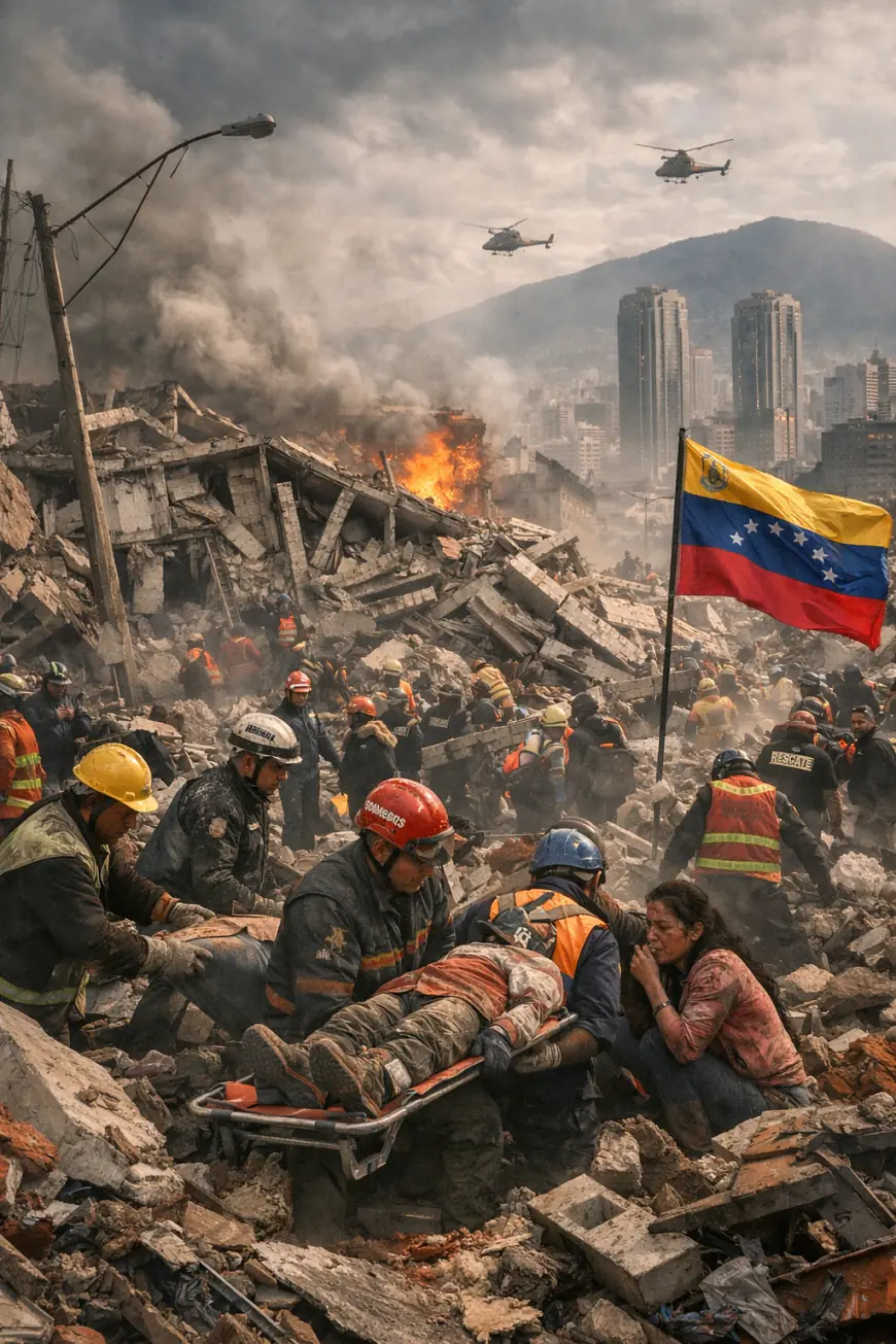 Twin Earthquakes Devastate Venezuela Amid Political Turmoil