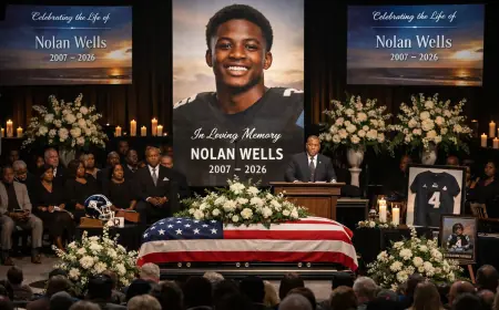 Nolan Wells Funeral: A Nation Mourns