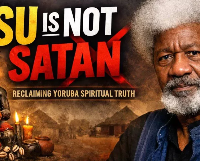 Èṣù Is Not Satan. He Is a Divine Force of Balance, Justice, and Prosperity