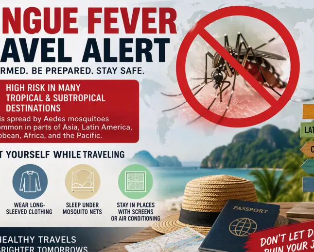 Dengue Fever Travel Alert: Essential Information for Travelers Visiting High-Risk Destinations